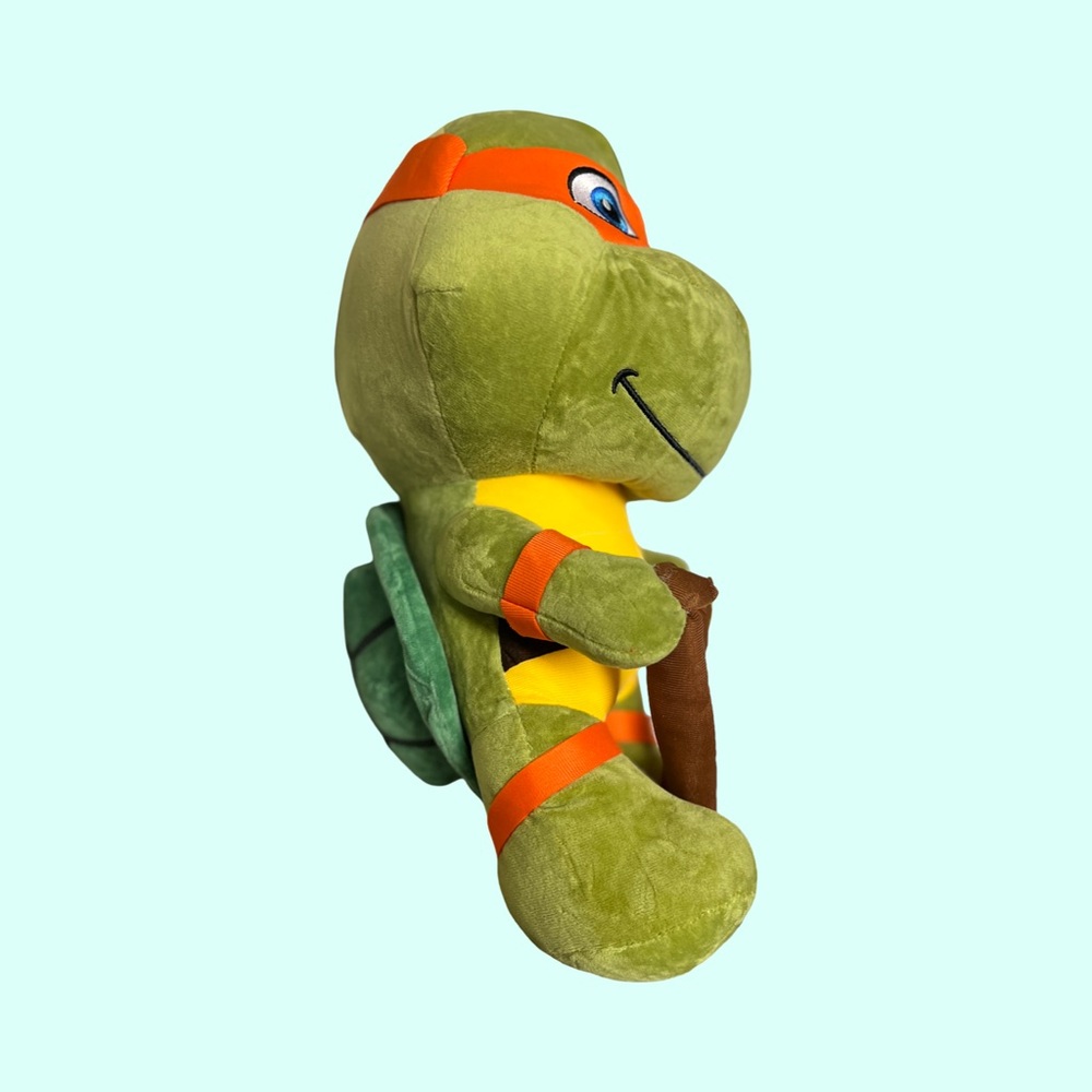 Teenage Mutant Ninja Turtle , NIP, Michelangelo, No Tags, Plush, 16.5x10x8” - Picture 5 of 11
